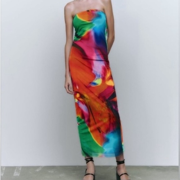 Colorful Tube Dress - Picture 5 of 5
